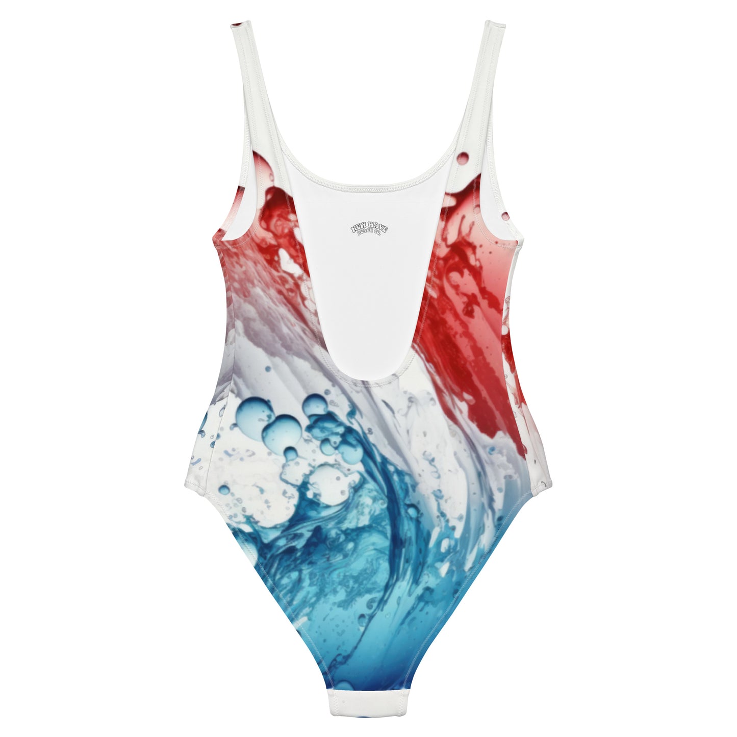 Patriotic Water One-Piece Swimsuit