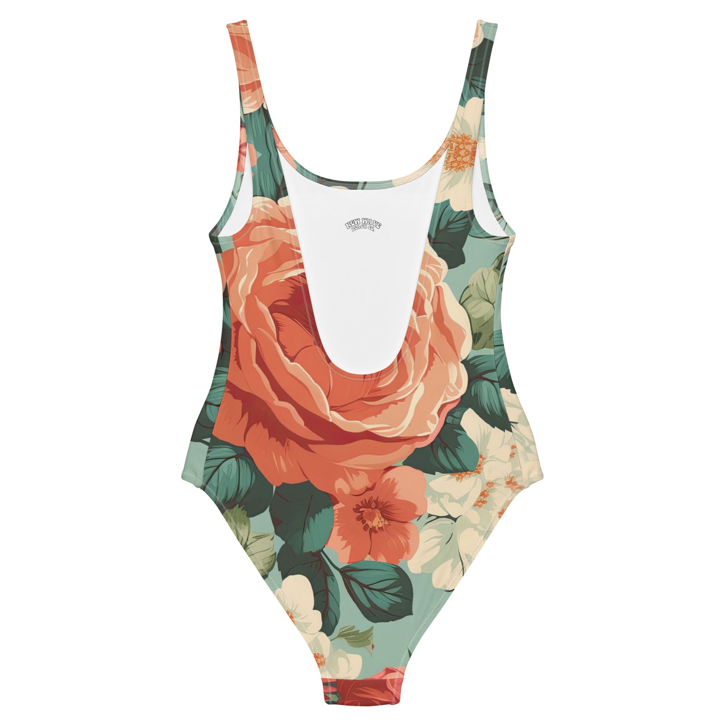 Rose One-Piece Swimsuit