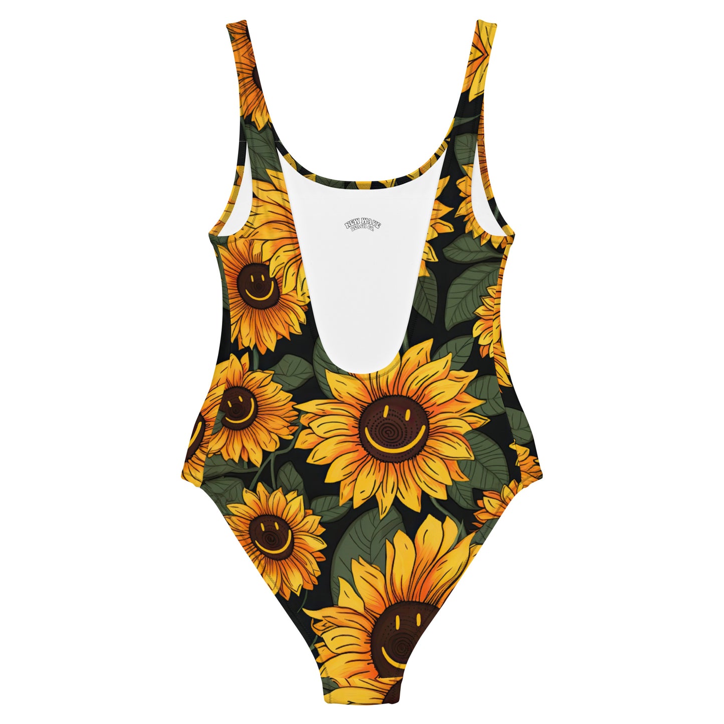 Happy Flowers One-Piece Swimsuit