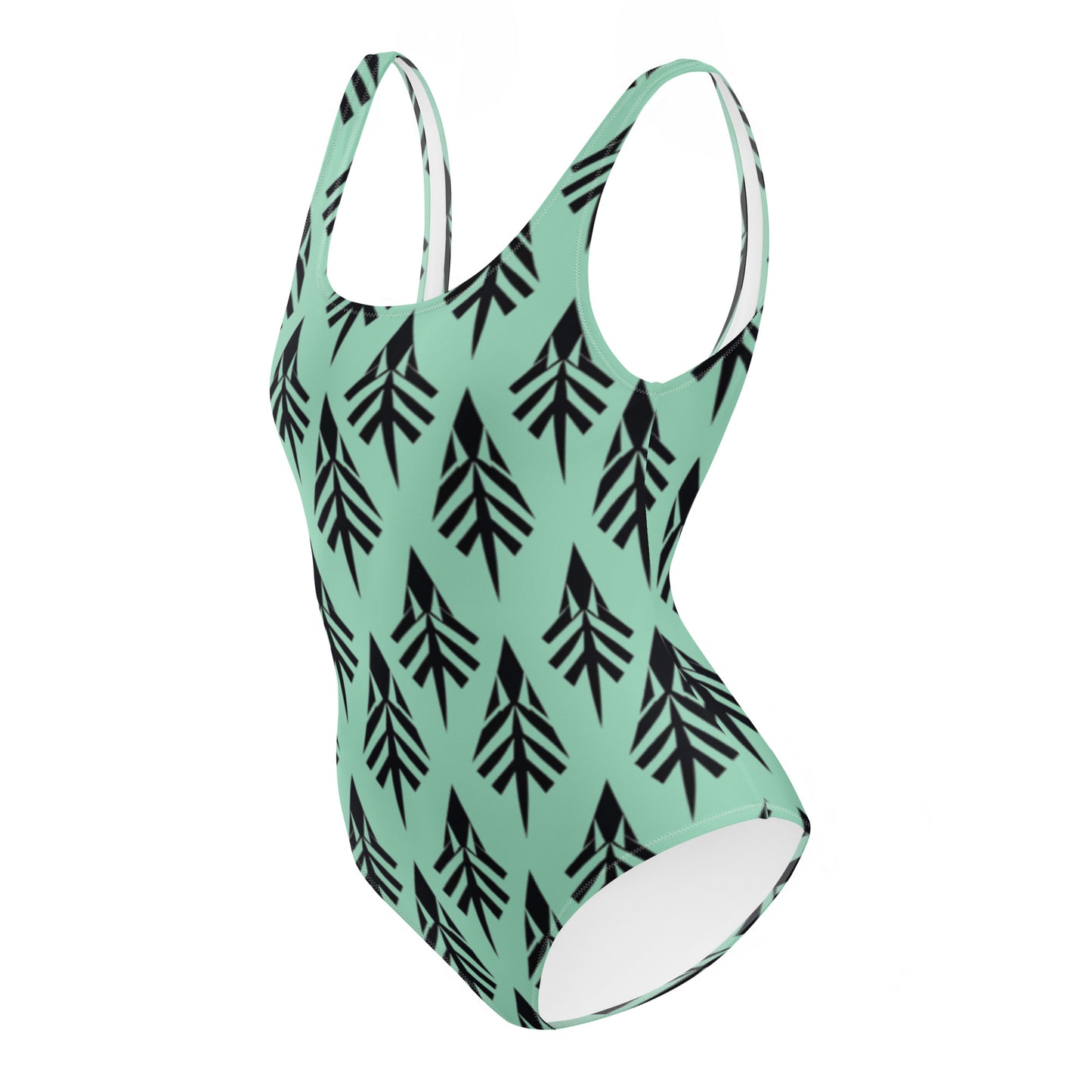 Skelly Fish One-Piece Swimsuit