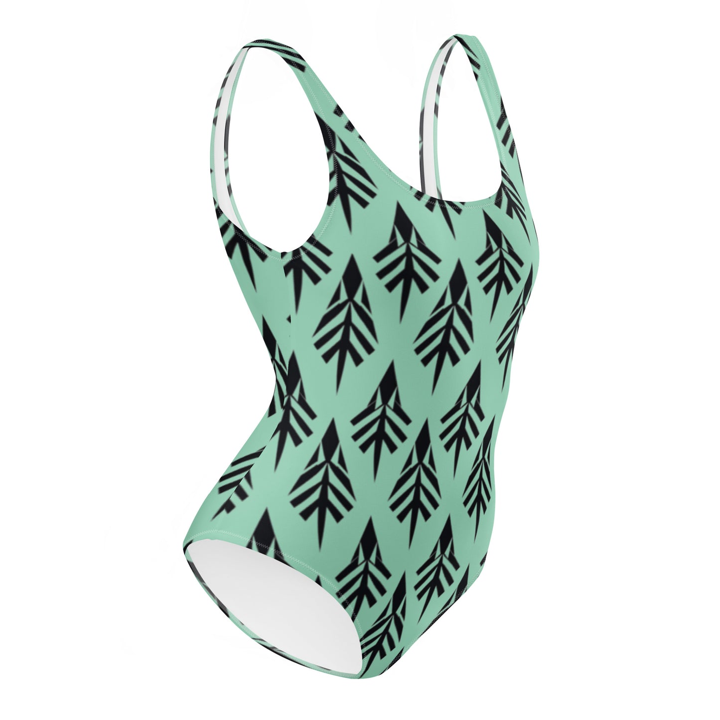 Skelly Fish One-Piece Swimsuit