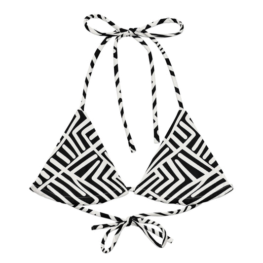 Inky String Bikini Top