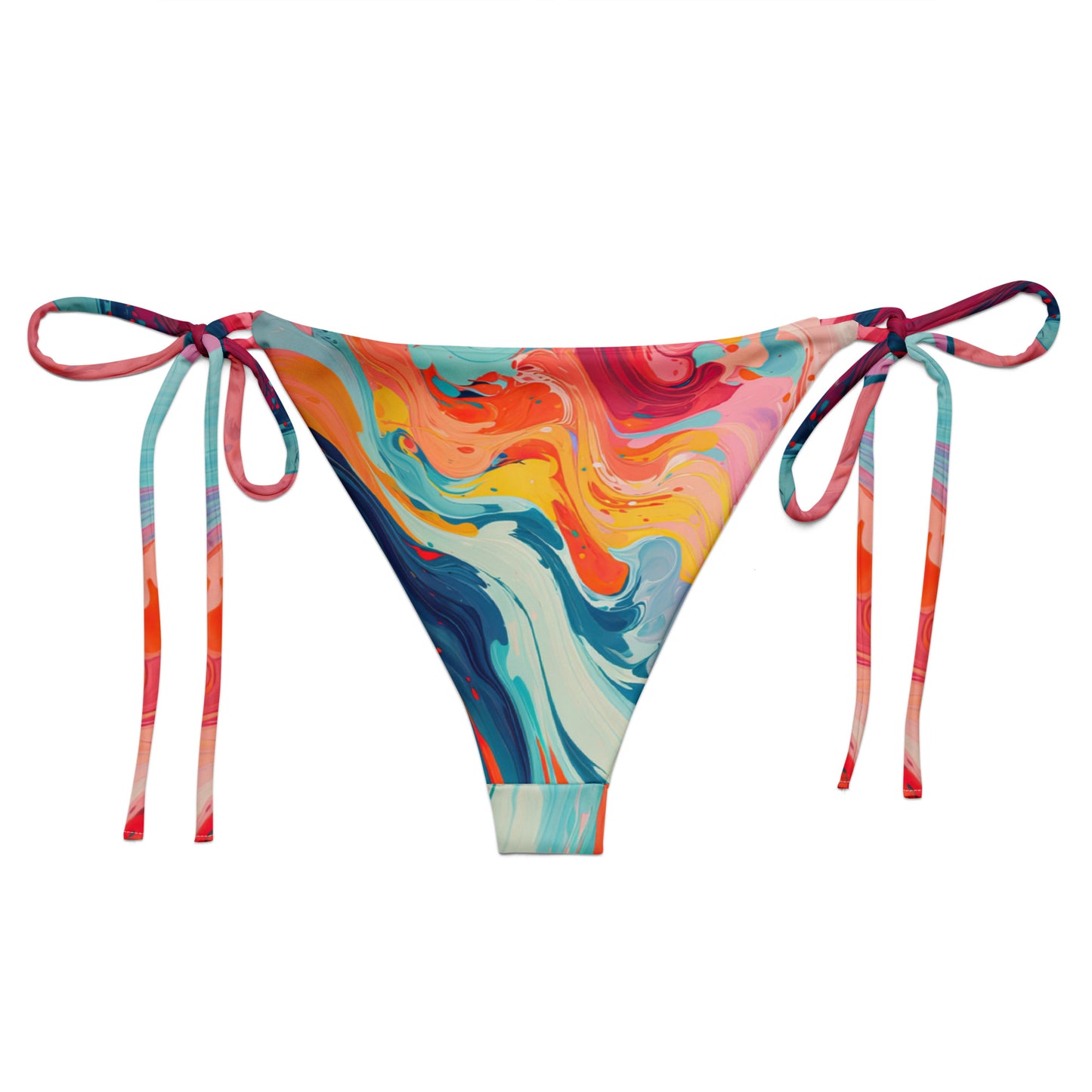Painted Lady string bikini bottom
