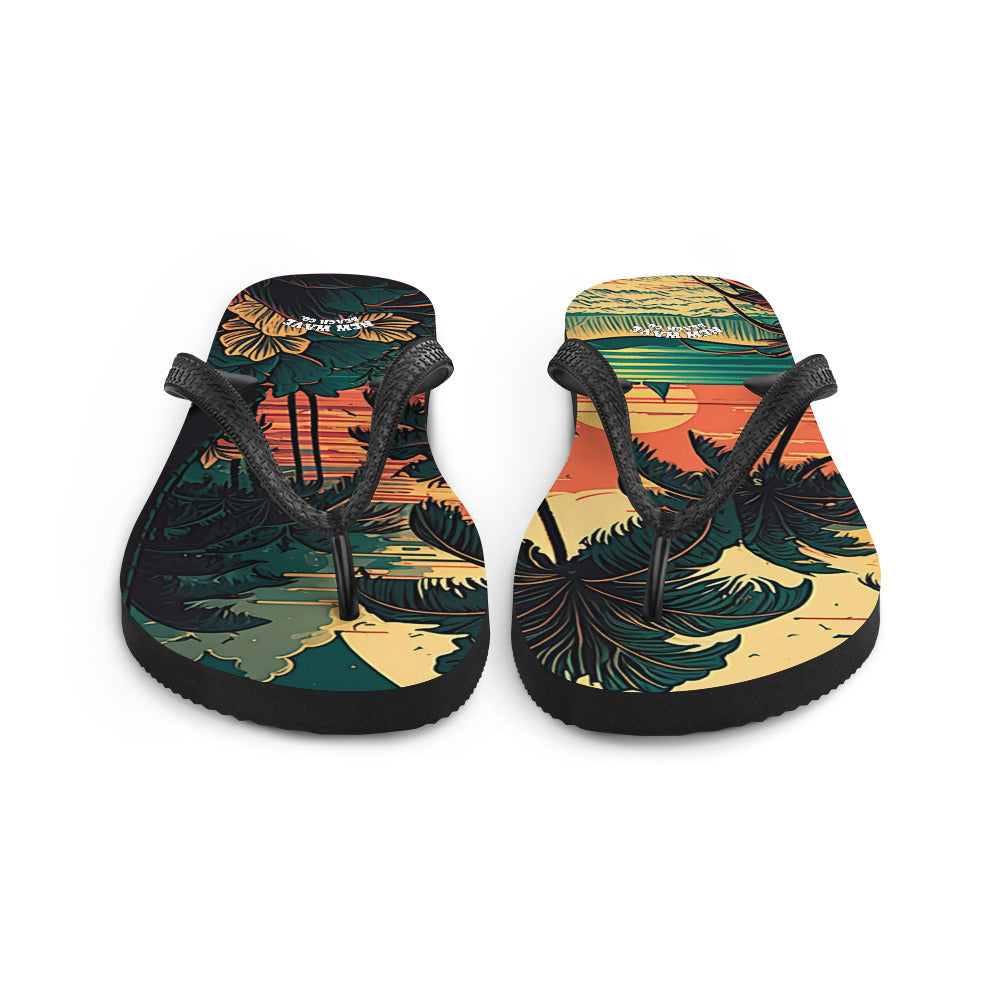 Retro Beach Flip-Flops