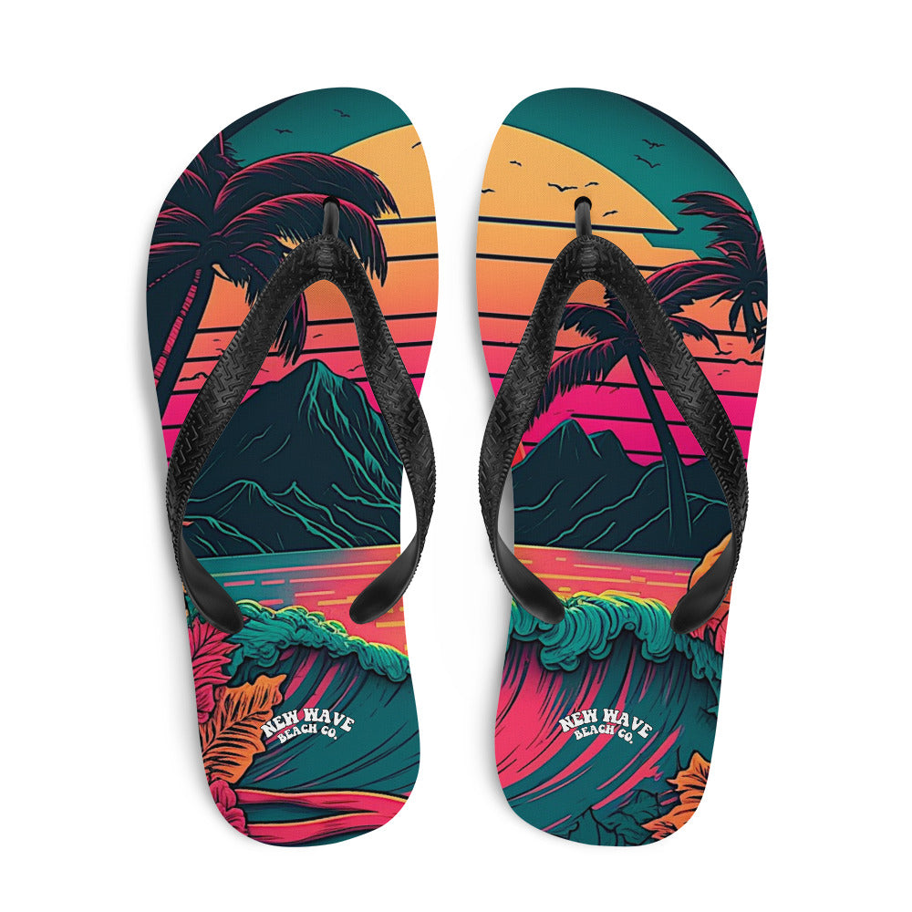 Sunset Beach Flip-Flops