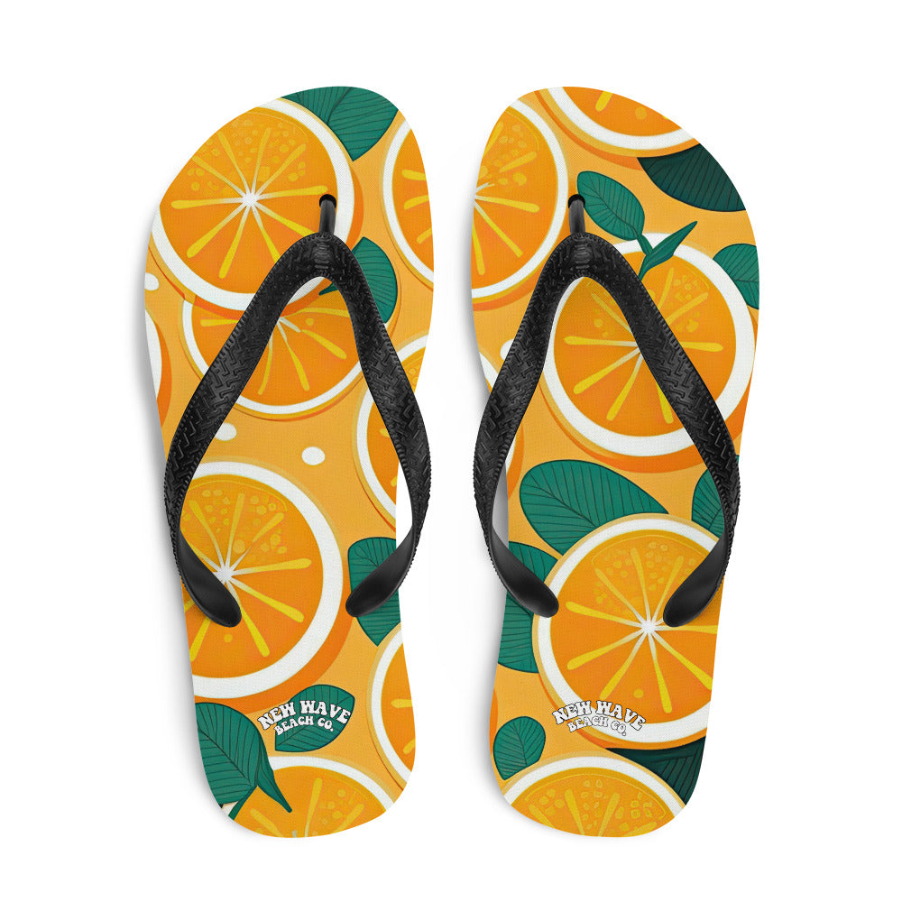 Orange Flip-Flops